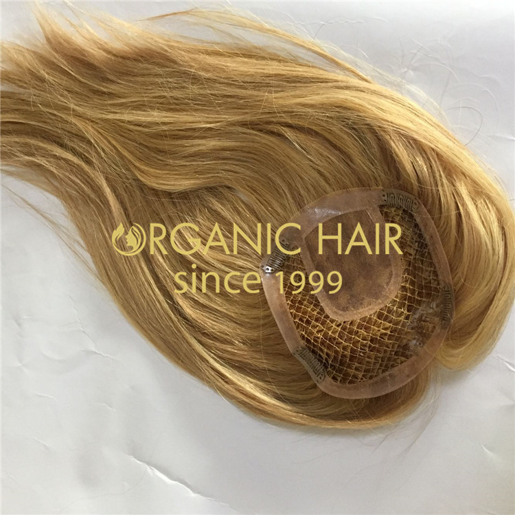 Multi-directional styling hair topper for women H170